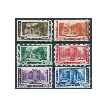 Watykan - Nr 067 - 72** 1938r