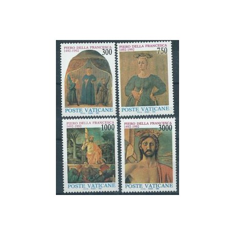 Watykan - Nr 1060 - 63 1992r
