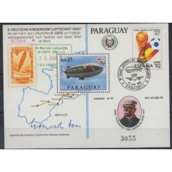 Paragwaj - Bl 382 1983r - Zeppelin