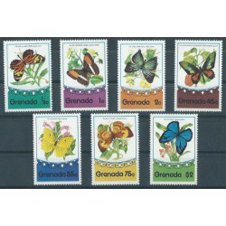 Grenada - Nr 693 - 99 1975r - Motyle