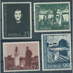 Norwegia - Nr 508 - 11 1963r - Malarstwo