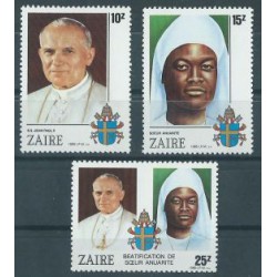 Zair - Nr 928 - 30 Chr 75 1986r - Papież