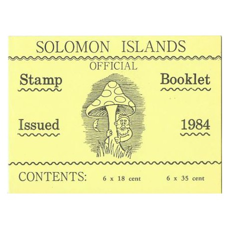Wyspy Solomona - Nr 523 - 24 MH 1984r - Grzyby