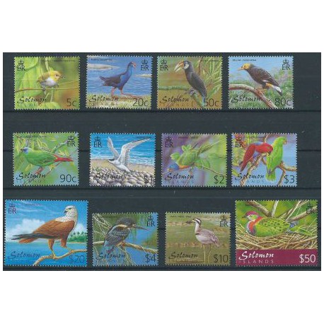 Wyspy Salomona - Nr 1033 - 44 2001r - Ptaki