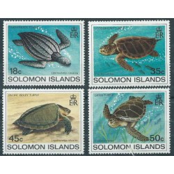 Wyspy Salomona  - Nr 485 - 88 1983r - Fauna morska - Gady