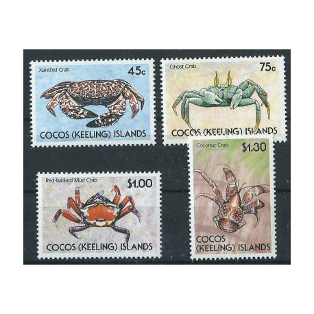 Wyspy Kokosowe - Nr 224 - 27 1990r - Fauna morska