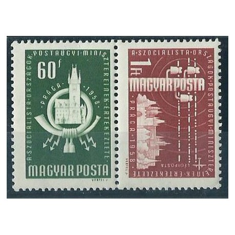 Węgry - Nr 1532 - 33 1958r