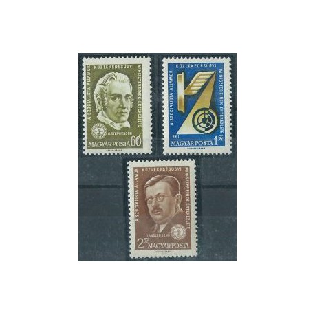 Węgry - Nr 1769 - 71 A 1961r