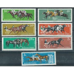 Węgry - Nr 1776 - 82 1961r - Konie