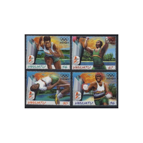 Vanuatu - Nr 1121 - 24 2000r - Sport - Olimpiada