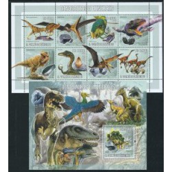 St. Tome - Nr 2769 - 72 Bl 542 2006r - Dinozaury