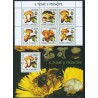 St. Tome - Nr 2001 - 06 Bl 427 2003r - Grzyby -  Pszczoły