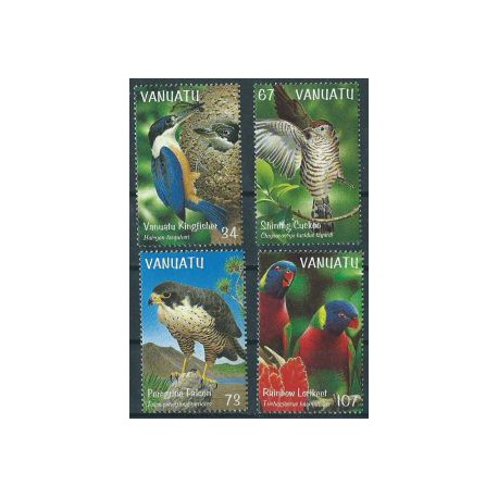 Vanuatu - Nr 1081 - 84 1999r - Ptaki