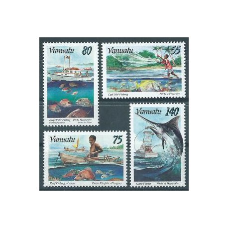 Vanuatu - Nr 1000 - 03 1996r - Połów ryb