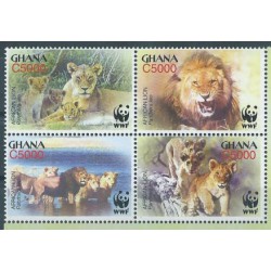 Ghana - Nr 3701 - 04 2004r - WWF - Ssaki