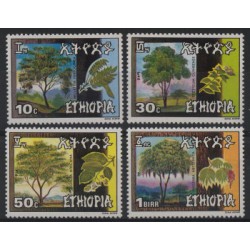Etiopia - Nr 1226 - 29 1980r - Drzewa