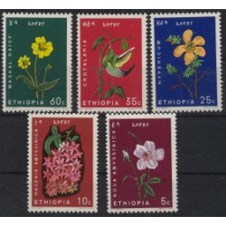 Etiopia - Nr 495 - 99 1965r - Kwiaty