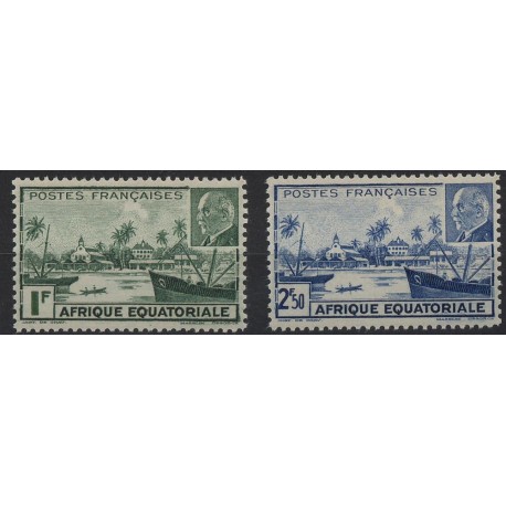 Francuska Afryka Równikowa - Nr 100 - 01 1940r - Marynistyka - Kol. francuskie
