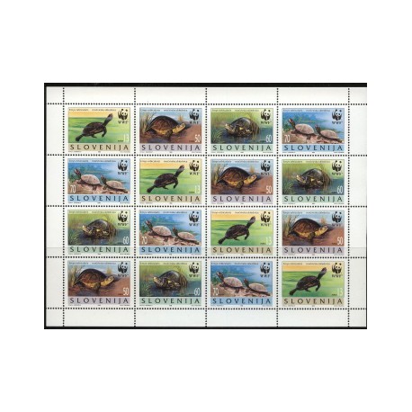 Słowenia - Nr 131 - 34 Klb1996r - WWF - Gady