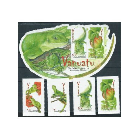 Vanuatu - Nr 1336 - 39 Bl 61 2008r - Gady