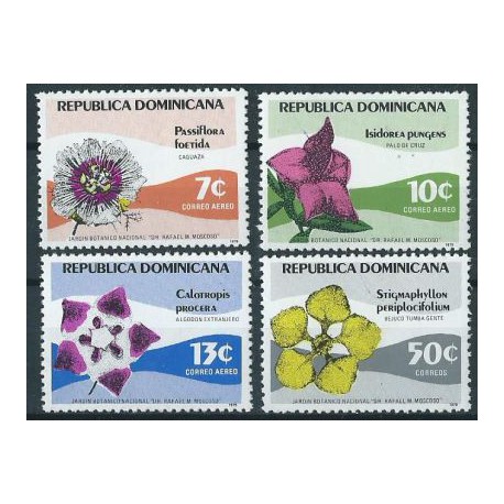 Dominikana - Nr 1225 - 28 1979r - Kwiaty
