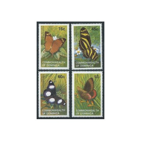 Dominika - Nr 782 - 85 1982r - Motyle