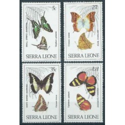 Sierra Leone - Nr 614 - 17 1980r - Motyle