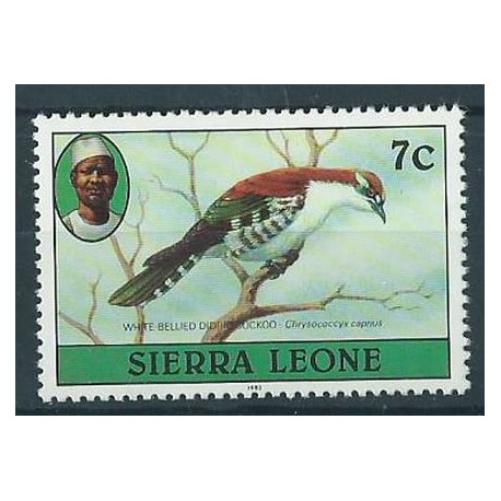 Sierra Leone - Nr 594 III 1982r - Ptak