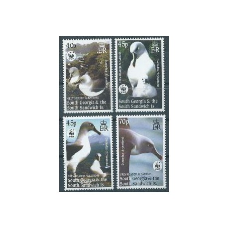 S. Georgia - Nr 357 - 60 2003r - WWF - Ptaki