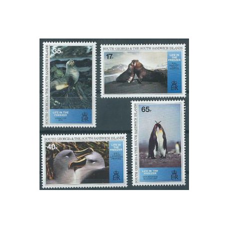 S. Georgia - Nr 235 - 38 1994r - Ptaki - Ssaki morskie