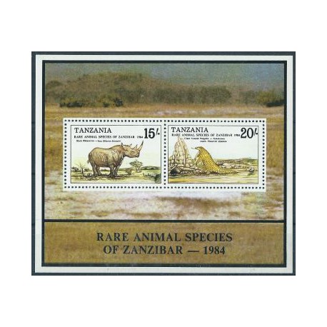 Tanzania - Bl 41 1984r - Ssaki