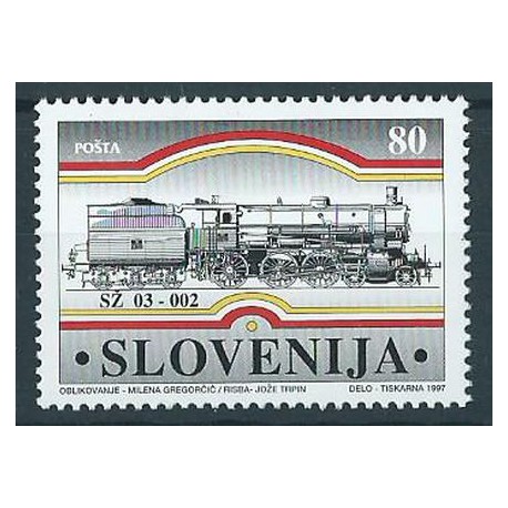 Słowenia - Nr 188 1997r - Koleje