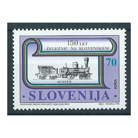 Słowenia - Nr 135 1996r - Koleje