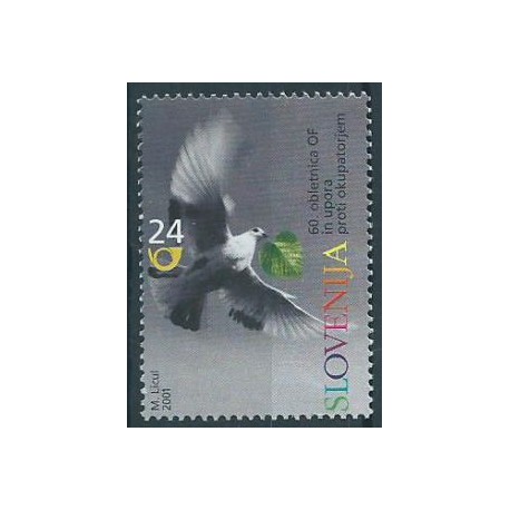 Słowenia - Nr 350 2001r - Ptak