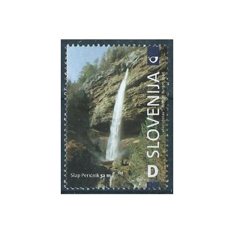 Słowenia - Nr 583 2006r - Wodospad