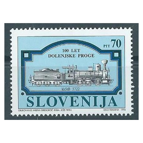 Słowenia - Nr 094 1994r - Koleje