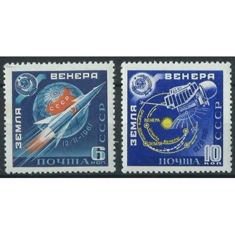 ZSRR - Nr 2468 - 69 1961r - Kosmos