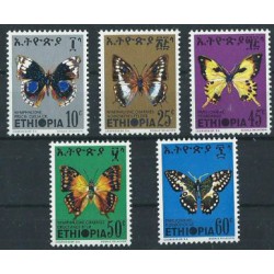Etiopia - Nr 806 - 10 1975r - Motyle