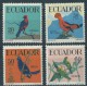 Ekwador - Nr 981 - 84 1958r - Ptaki