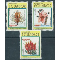 Ekwador - Nr 2015 - 17 1986r - Kwiaty