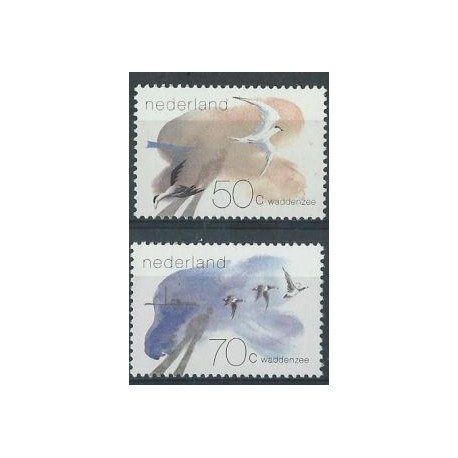 Holandia - Nr 1209 - 10 1982r - Ptaki