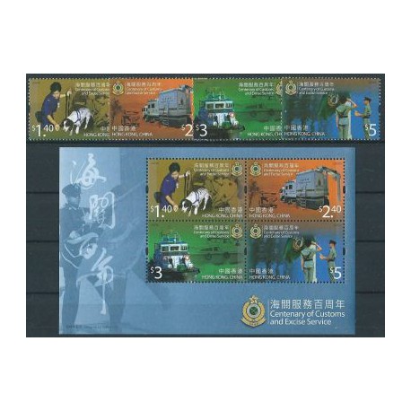 Hong Kong - Nr 1527 - 30 Bl 201 2009r - Marynistyka -  Pies