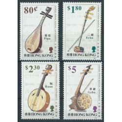 Hong Kong - Nr 687 - 90 1993r - Instrumenty muzyczne