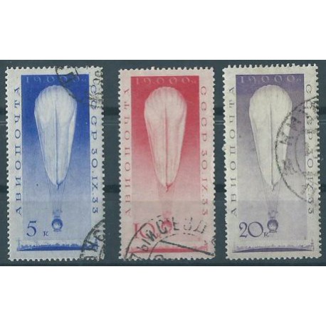 ZSRR - Nr 453 - 55 1933r - Balony