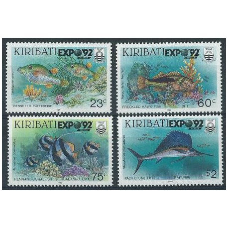 Kiribati - Nr 587 - 90 1992r - Ryby