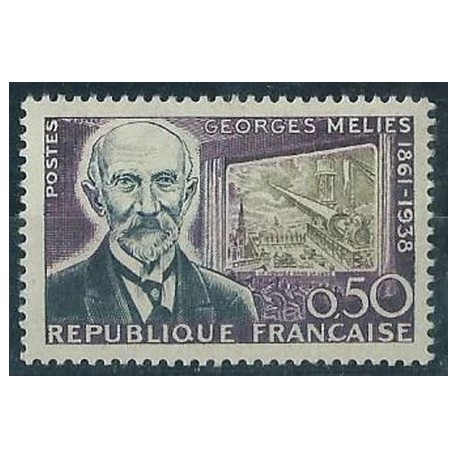 Francja - Nr 1338 1961r - Kino