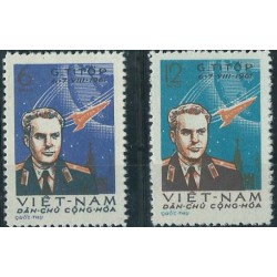 Wietnam N. - Nr 181 - 82 1961r - Kosmos