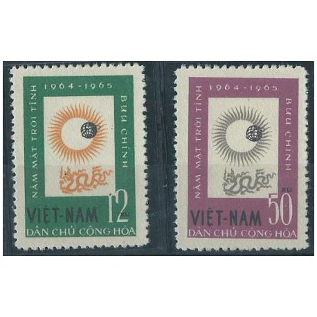 Wietnam N. - Nr 296 - 97 A 1964r - Kosmos