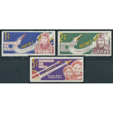 Kuba - Nr 835 - 37 1963r - Kosmos