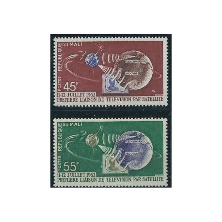 Mali - Nr 055 - 56 1962r - Kosmos